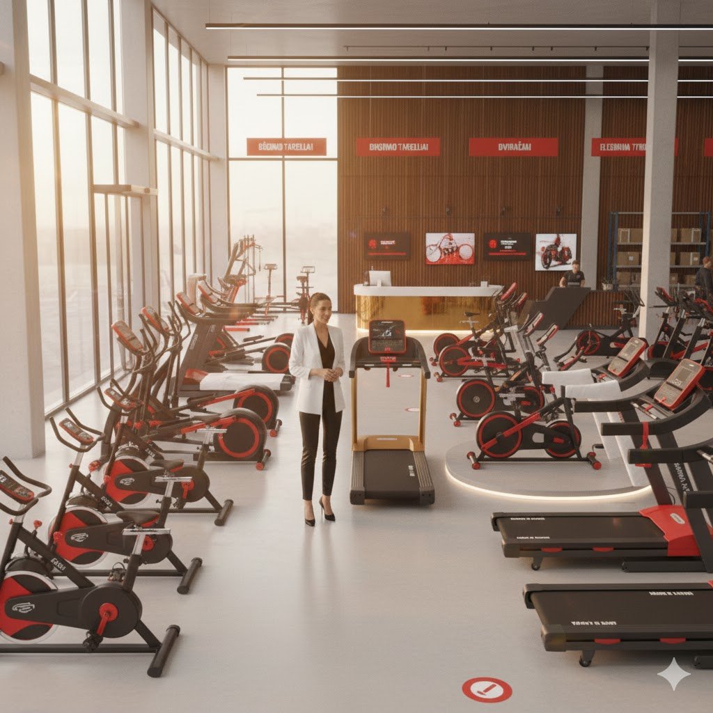 sportiniai treniruokliai apie mus